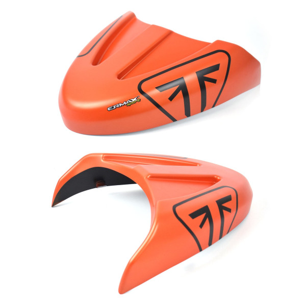 Ermax Ermax seat cowl | matte jet black/matte baja orange | triumph trident 660 2021>current